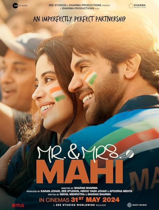 فيلم Mr. & Mrs. Mahi 2024 مترجم اون لاين